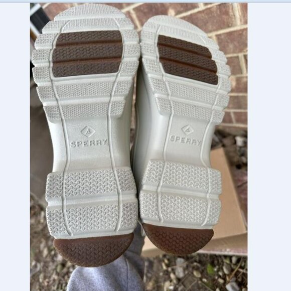 Sperry Duck Float Zip Up Womens Size 11 M Boots STS88157 Off White Waterproof - Picture 5 of 8